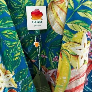 Farm Rio floral print midi dress